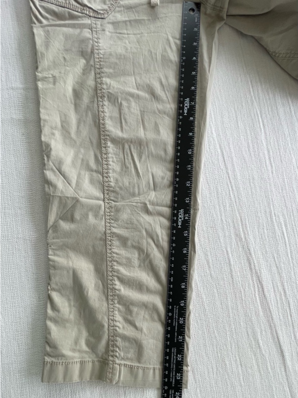 KHAKIS & COMPANY Classic Apparel Utility Convertable Length Capri Women Size 8 - Picture 13 of 16